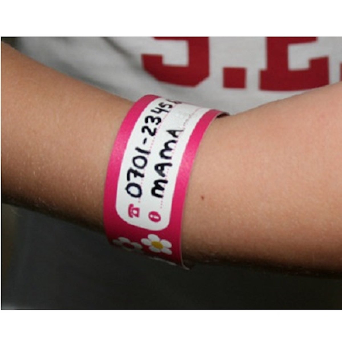 2 Pulsera Identificacion para niños reutilizable ID SOS - Pulsera ID - Comercial Belsan - COMERCIAL BELSAN.