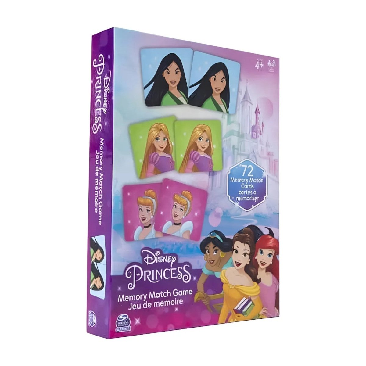Juego de Mesa Memorice Disney Princesas - SPIN MASTER - 778988408551 - COMERCIAL BELSAN.