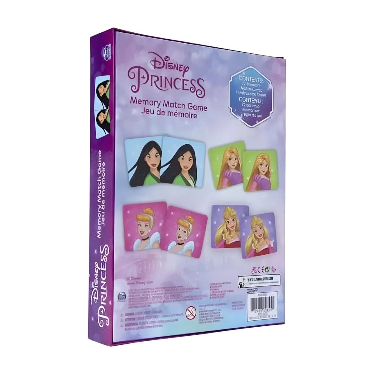 Juego de Mesa Memorice Disney Princesas - SPIN MASTER - 778988408551 - COMERCIAL BELSAN.