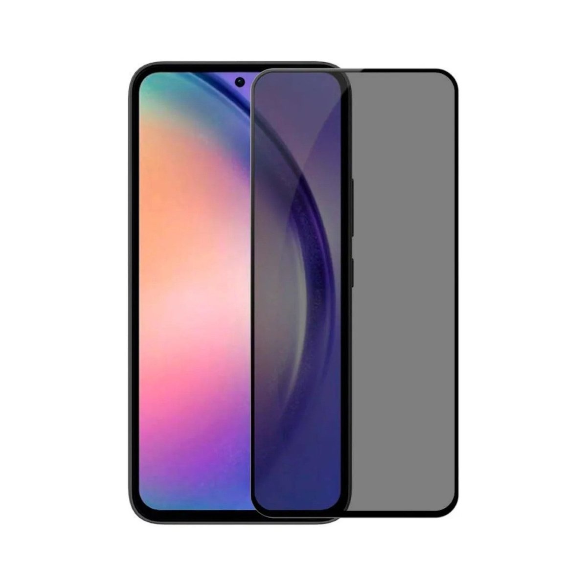 Lámina de vidrio templado anti espía para Samsung Galaxy A54, A55 y A56 - COMERCIAL BELSAN - 977246394067 - COMERCIAL BELSAN.