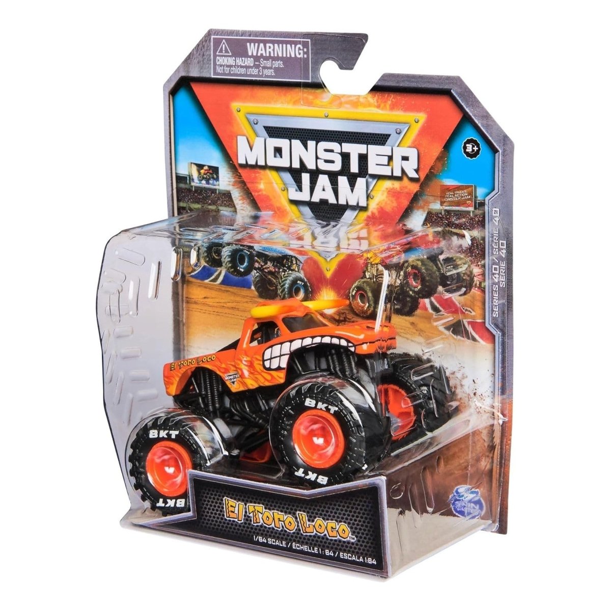 Monster Jam escala 1:64 Serie 40 original - SPIN MASTER - 778988553480 - COMERCIAL BELSAN.