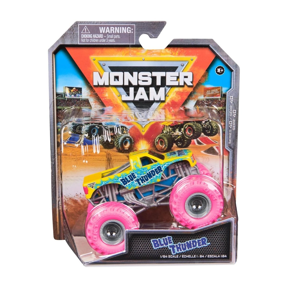 Monster Jam escala 1:64 Serie 40 original - SPIN MASTER - 778988553480 - COMERCIAL BELSAN.