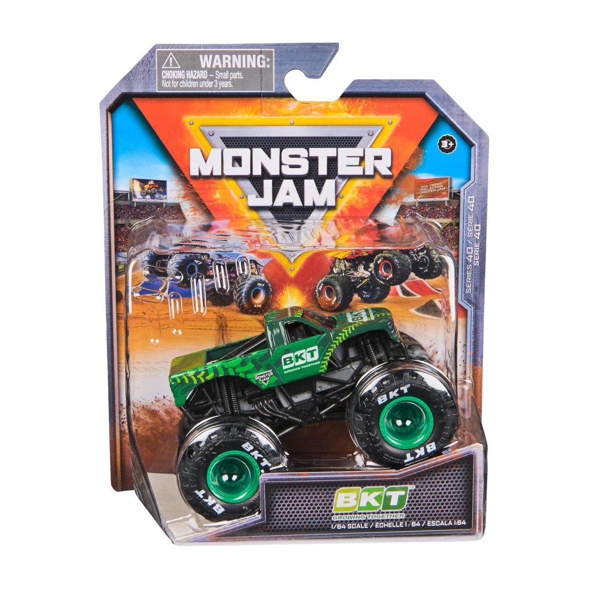 Monster Jam escala 1:64 Serie 40 original - SPIN MASTER - 778988553480 - COMERCIAL BELSAN.