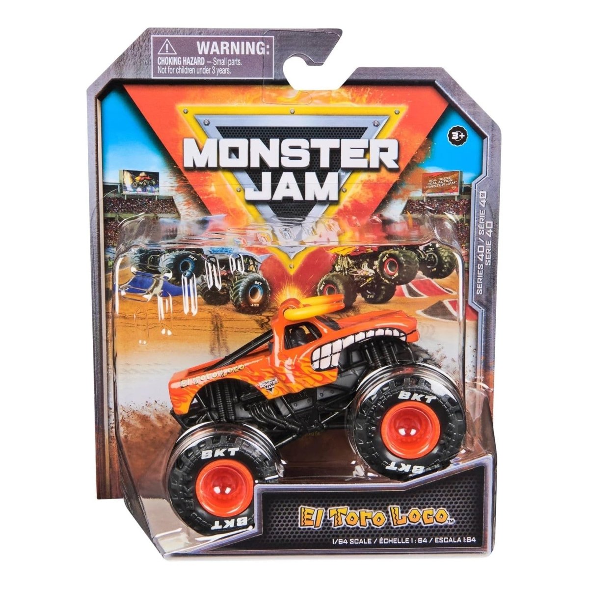 Monster Jam escala 1:64 Serie 40 original - SPIN MASTER - 778988553480 - COMERCIAL BELSAN.