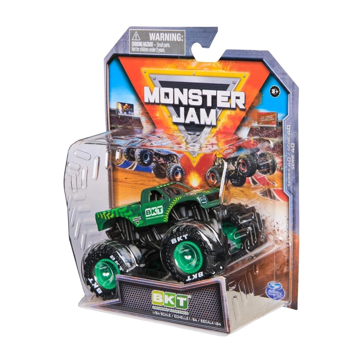 Monster Jam escala 1:64 Serie 40 original - SPIN MASTER - 778988553480 - COMERCIAL BELSAN.
