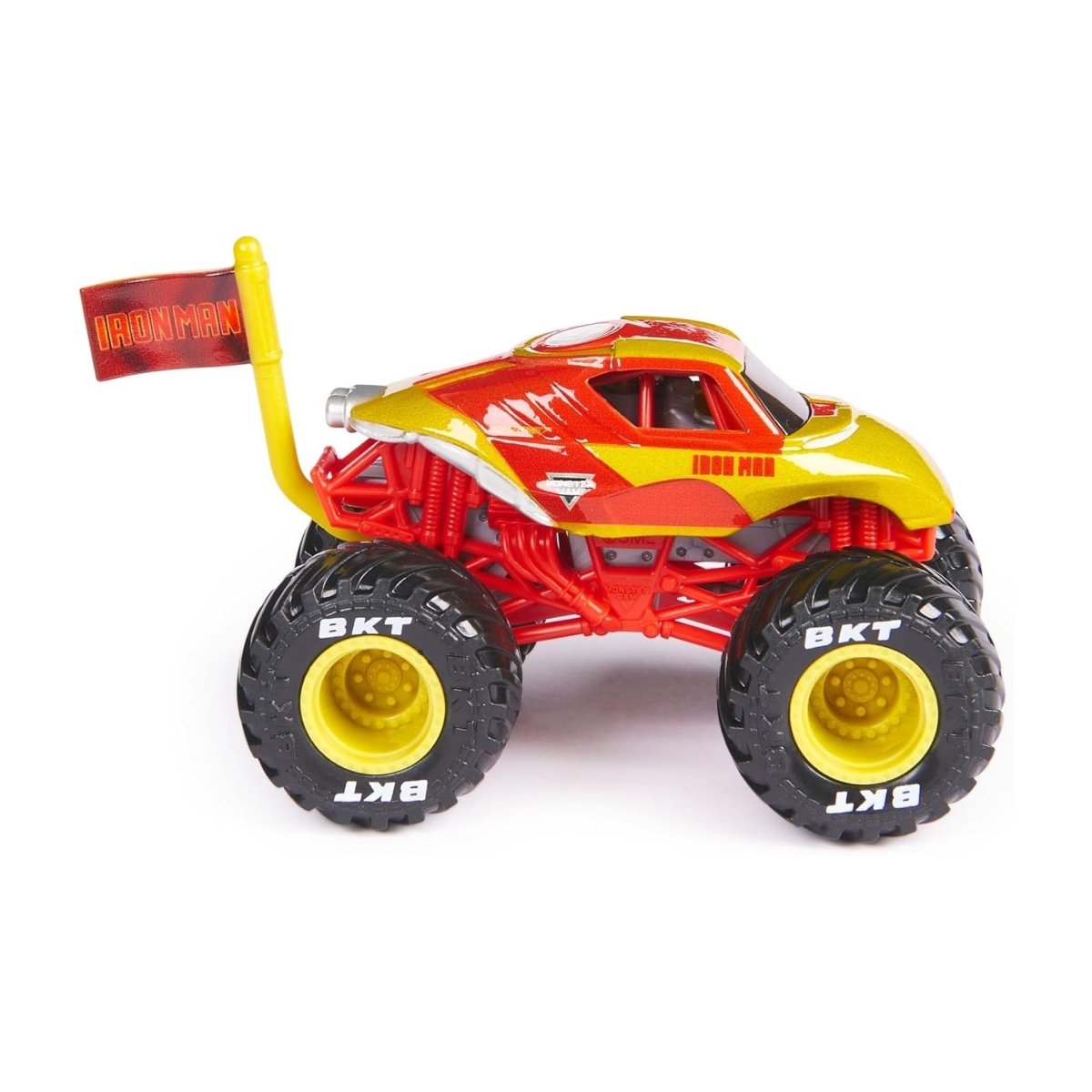 Monster Jam IRON MAN Marvel Serie 1 escala 1:64 original - SPIN MASTER - 681147014763 - COMERCIAL BELSAN.