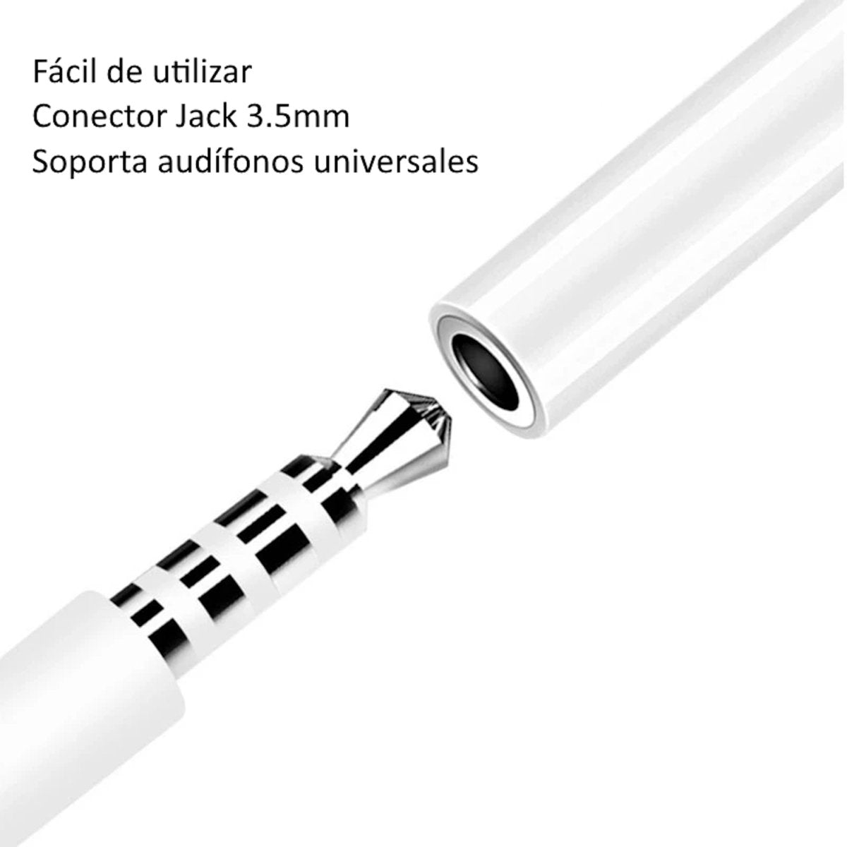 Adaptador audífonos iPhone lightning a 3.5mm - Comercial Belsan - Accesorio teléfono - Genérica - COMERCIAL BELSAN SPA.