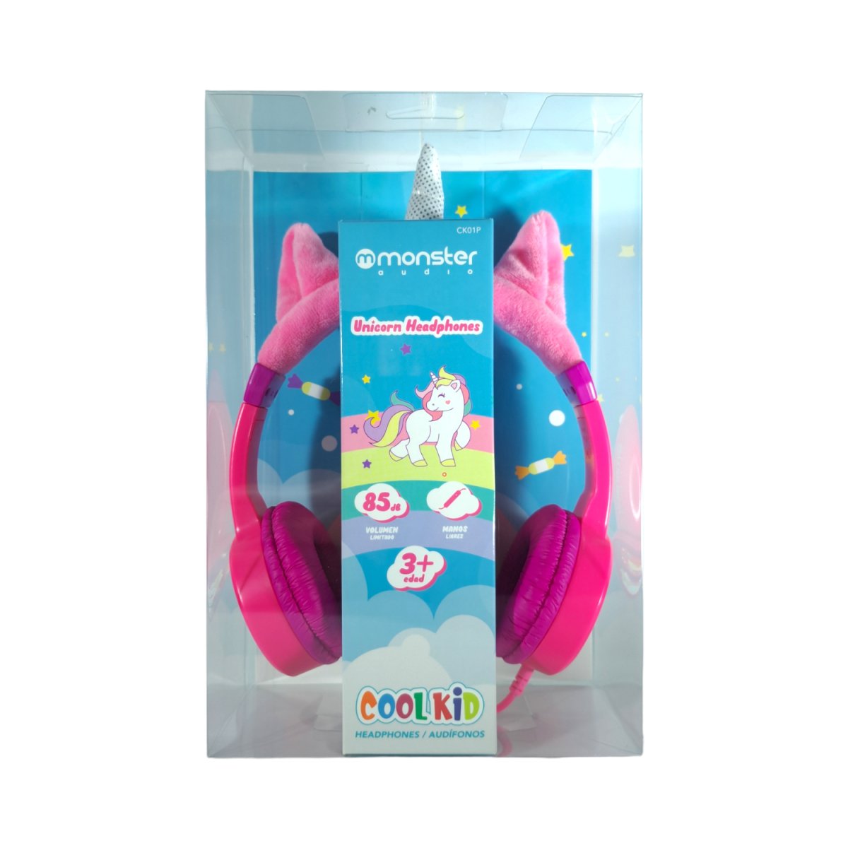 Audífonos Monster Cool Kids - Unicornio - Audifonos - MONSTER - COMERCIAL BELSAN SPA.