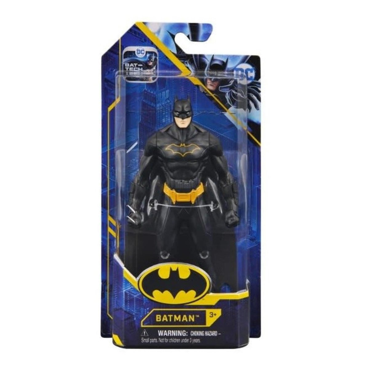 Batman Figura Básica - Batman Negro 15 Cm Altura Original - Juguetes - Imexporta - COMERCIAL BELSAN SPA.