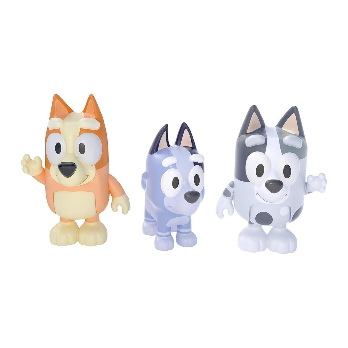 Bluey Cousins set 3 figuras - Comercial Belsan - Juguetes - Imexporta - COMERCIAL BELSAN SPA.