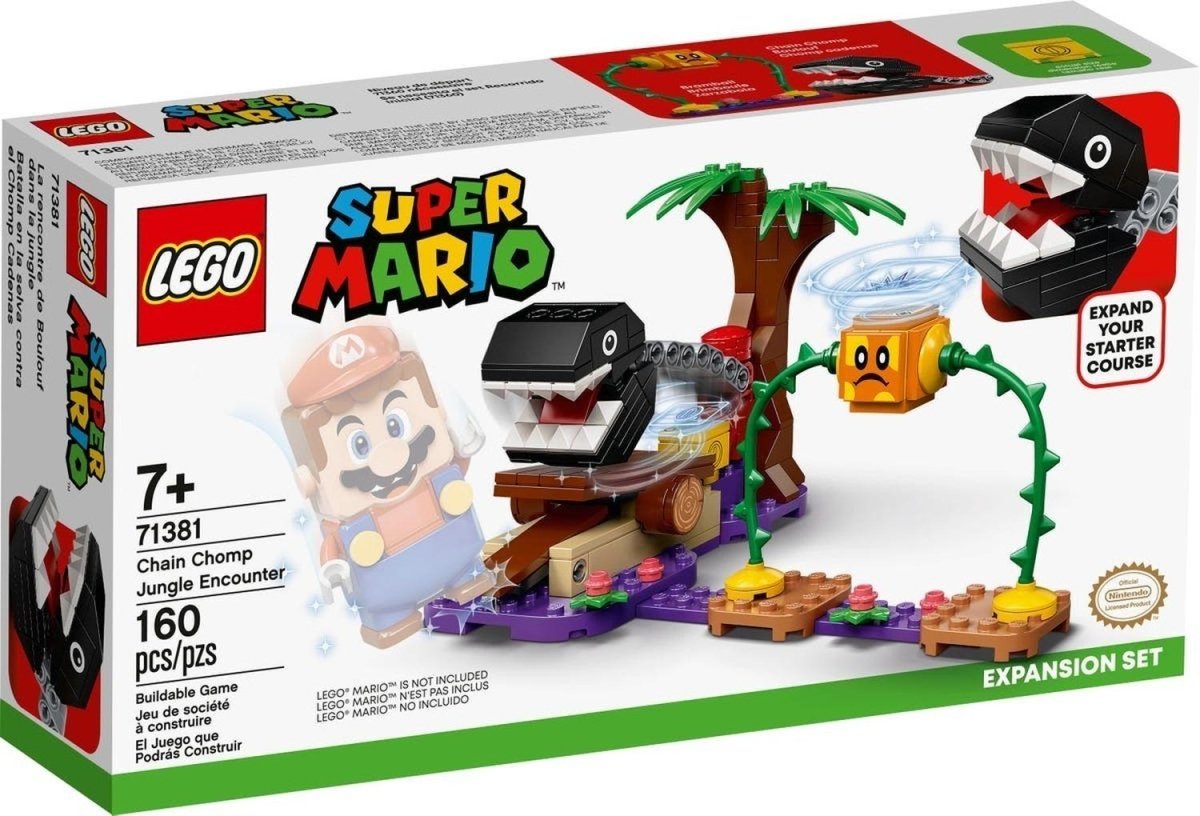 Lego Mario - Set De Expansion Chain Chomp Jumgle 71381 - Lego - COMERCIAL BELSAN -