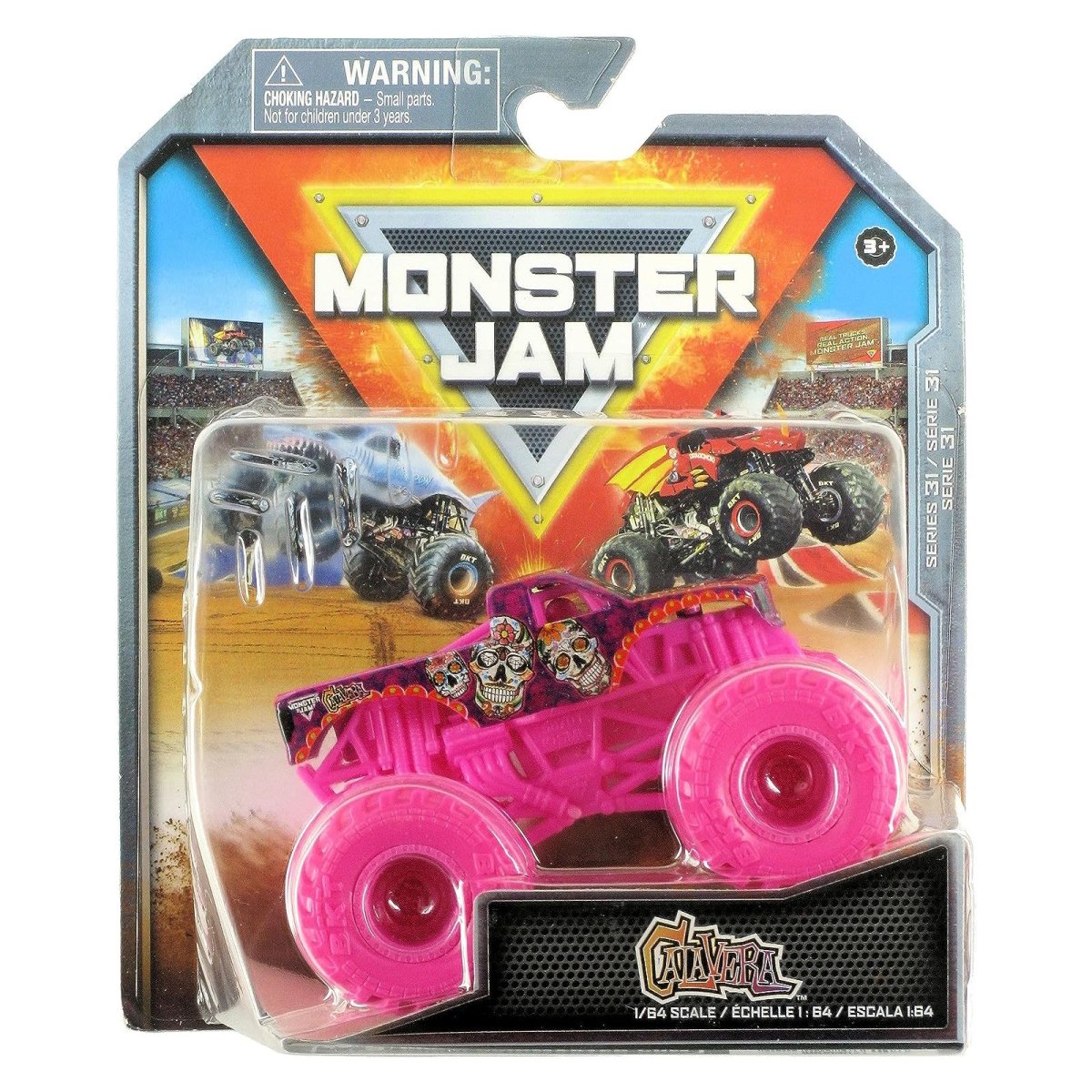 Monster Jam Serie 31 escala 1:64 - Modelos - Monster Jam - Spin Master - COMERCIAL BELSAN SPA.