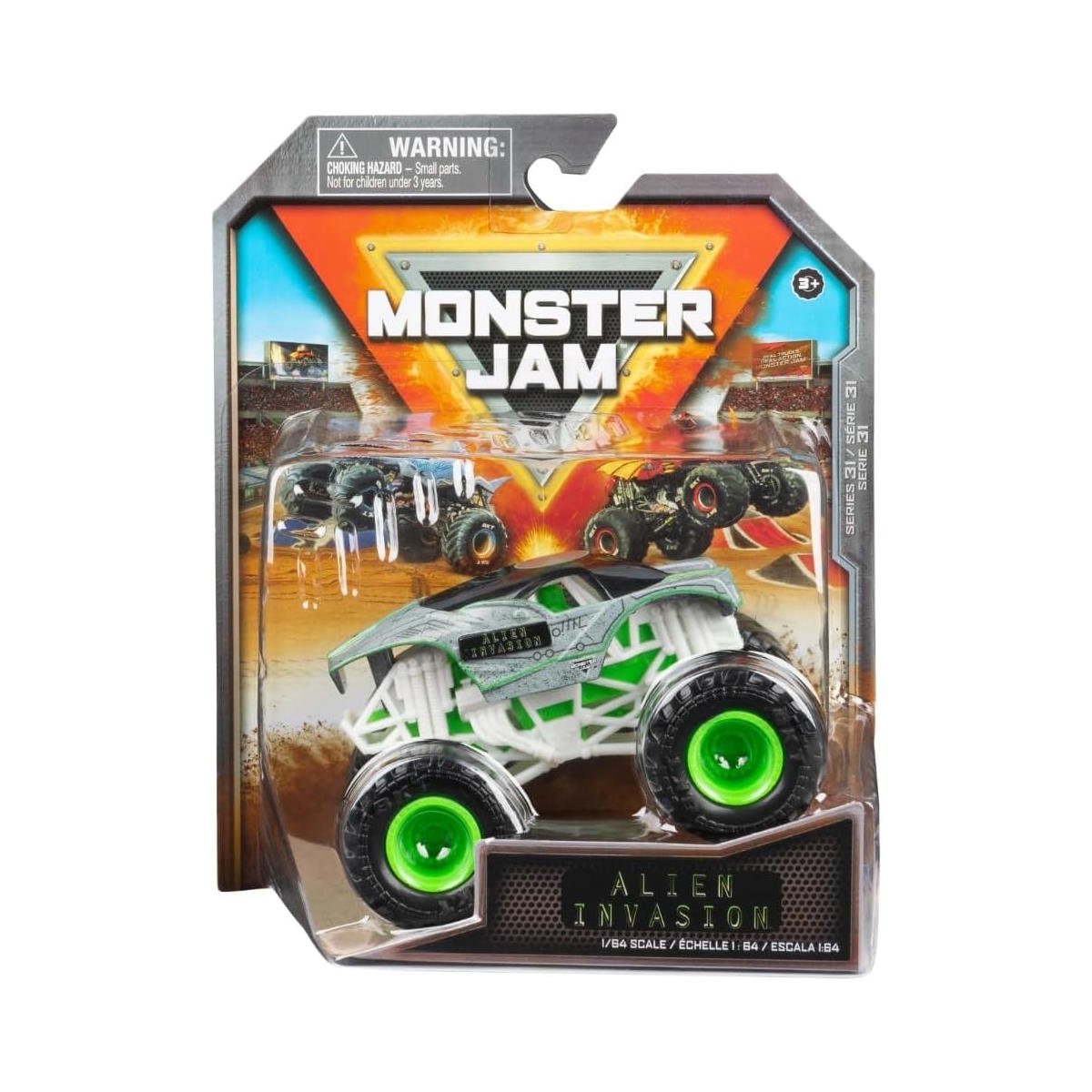 Monster Jam Serie 31 escala 1:64 - Modelos - Monster Jam - Spin Master - COMERCIAL BELSAN SPA.