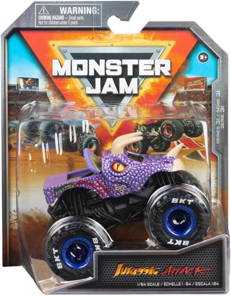 Monster Jam Serie 31 escala 1:64 - Modelos - Monster Jam - Spin Master - COMERCIAL BELSAN SPA.