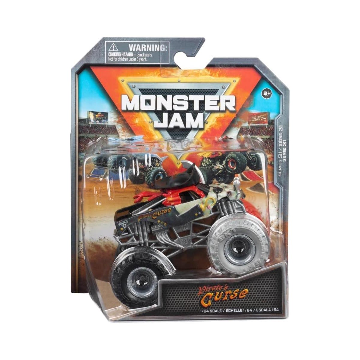 Monster Jam Serie 31 escala 1:64 - Modelos - Monster Jam - Spin Master - COMERCIAL BELSAN SPA.