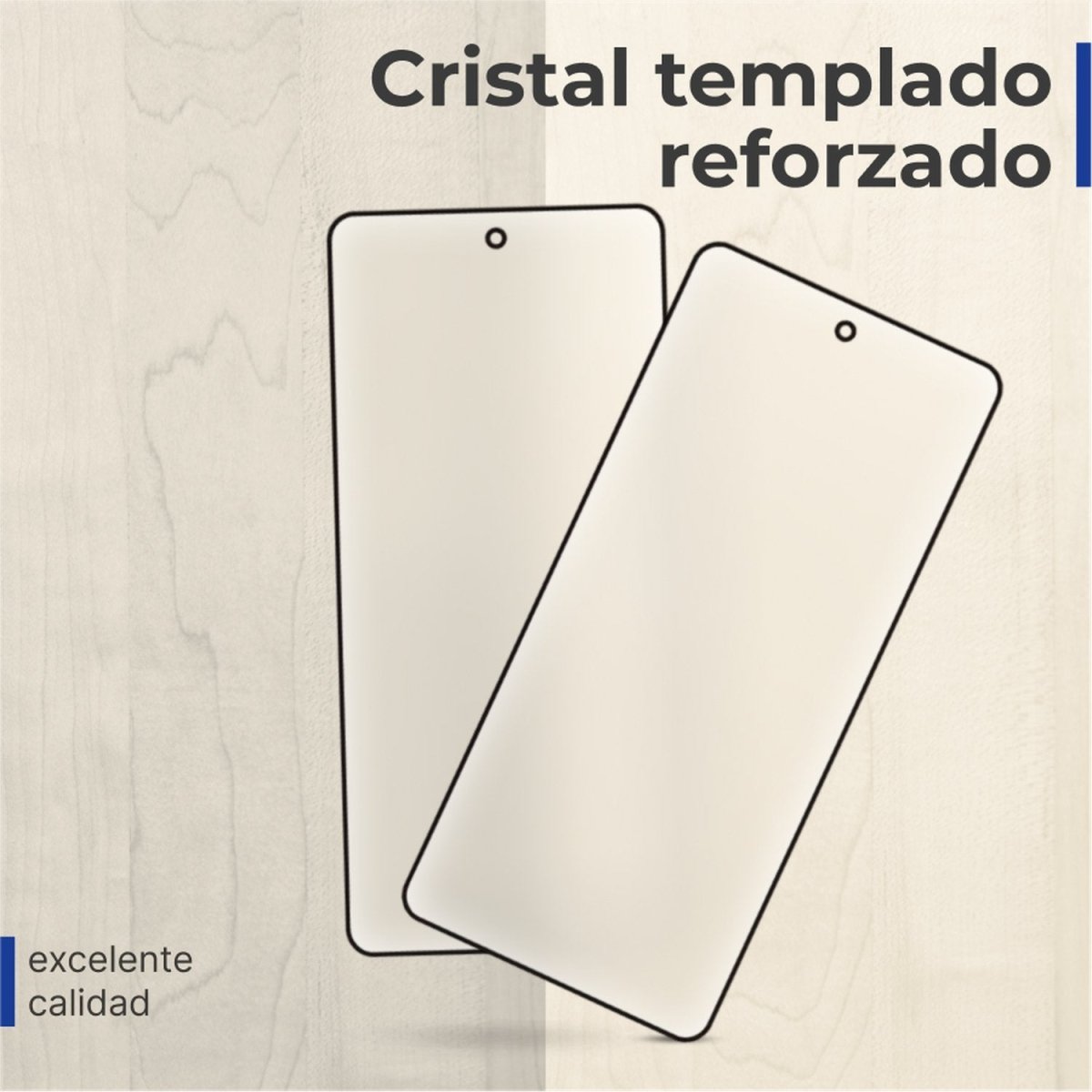 Set 2 Laminas Vidrio Templado Para Samsung A53 5g Glass - Genérica - COMERCIAL BELSAN SPA.