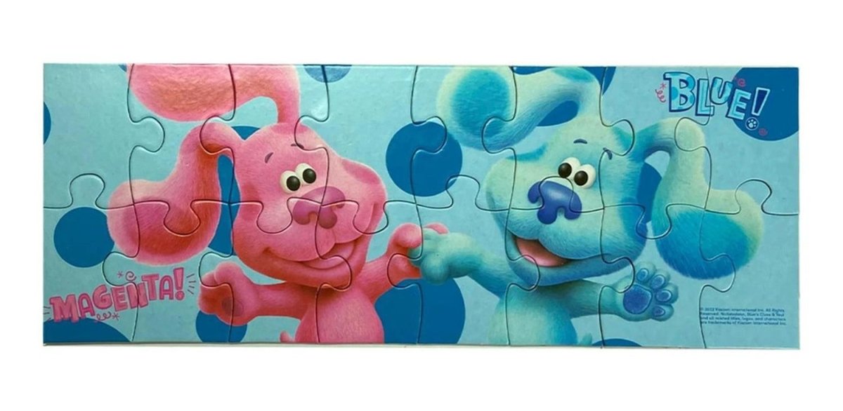 Set 5 Rompecabezas - Pistas De Blue - Comercial Belsan - Imexporta - COMERCIAL BELSAN SPA.