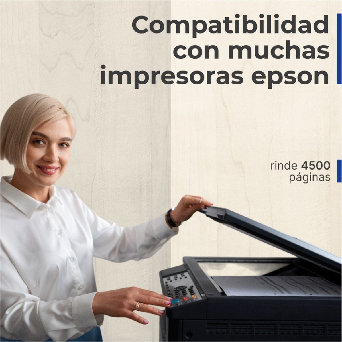 Tinta Epson T544 Negra / Comercial Belsan - Epson - COMERCIAL BELSAN SPA.