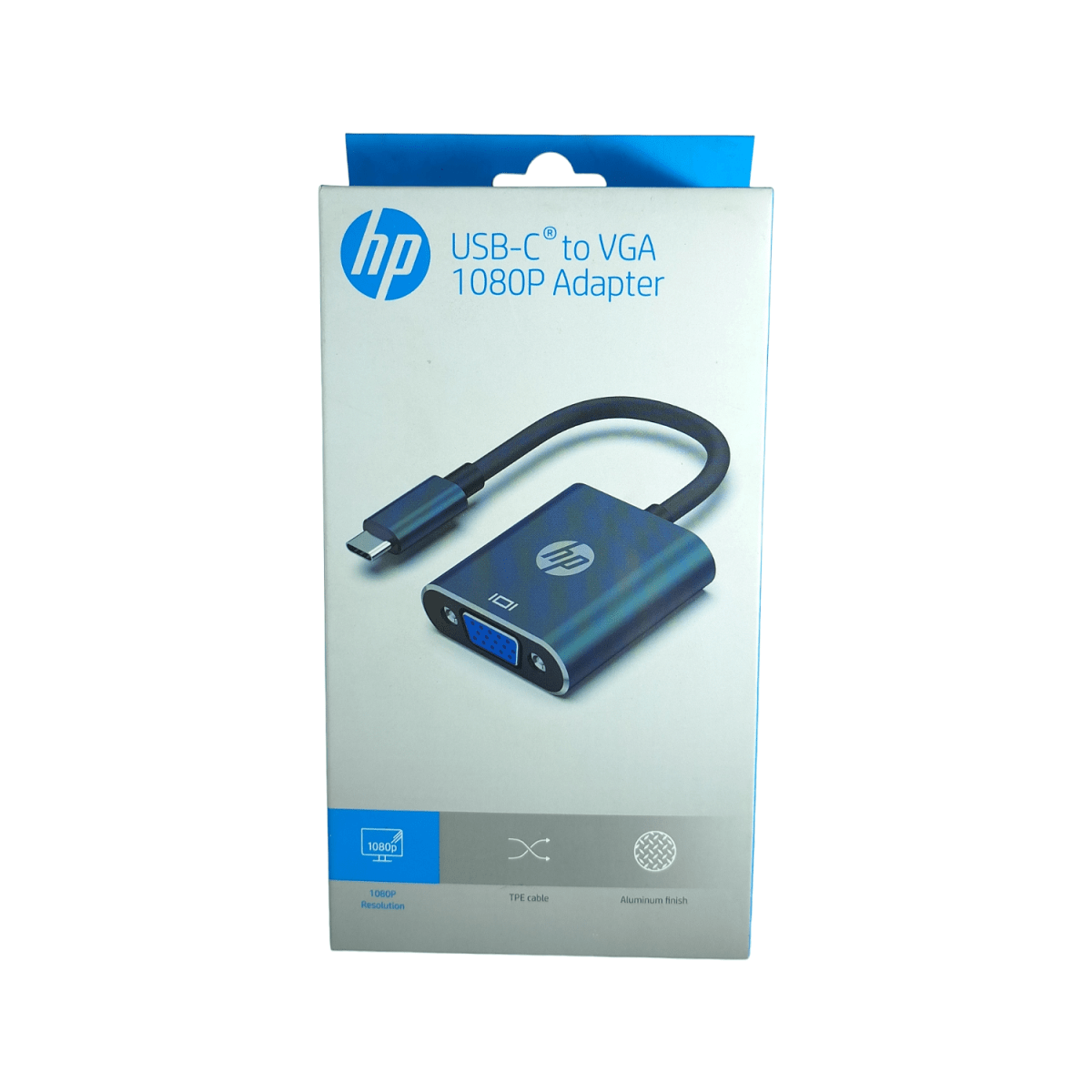 Adaptador USB tipo C a VGA HP DHC - CT201 - Adaptador - HP - COMERCIAL BELSAN SPA - 6972431710091