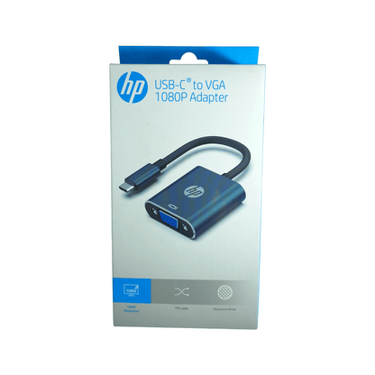 Adaptador USB tipo C a VGA HP DHC - CT201 - Adaptador - HP - COMERCIAL BELSAN SPA - 6972431710091