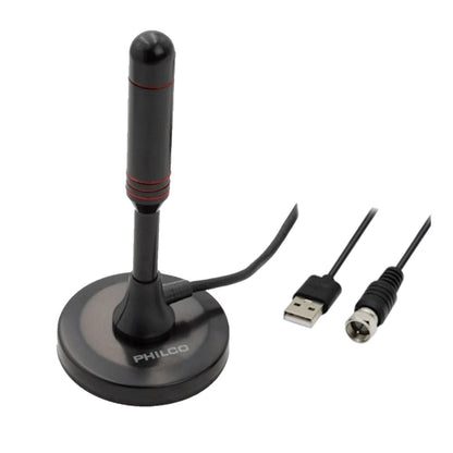 Antena HTDV PHILCO Alta Ganancia con amplificador booster - PHILCO - 7805249117310 - COMERCIAL BELSAN.