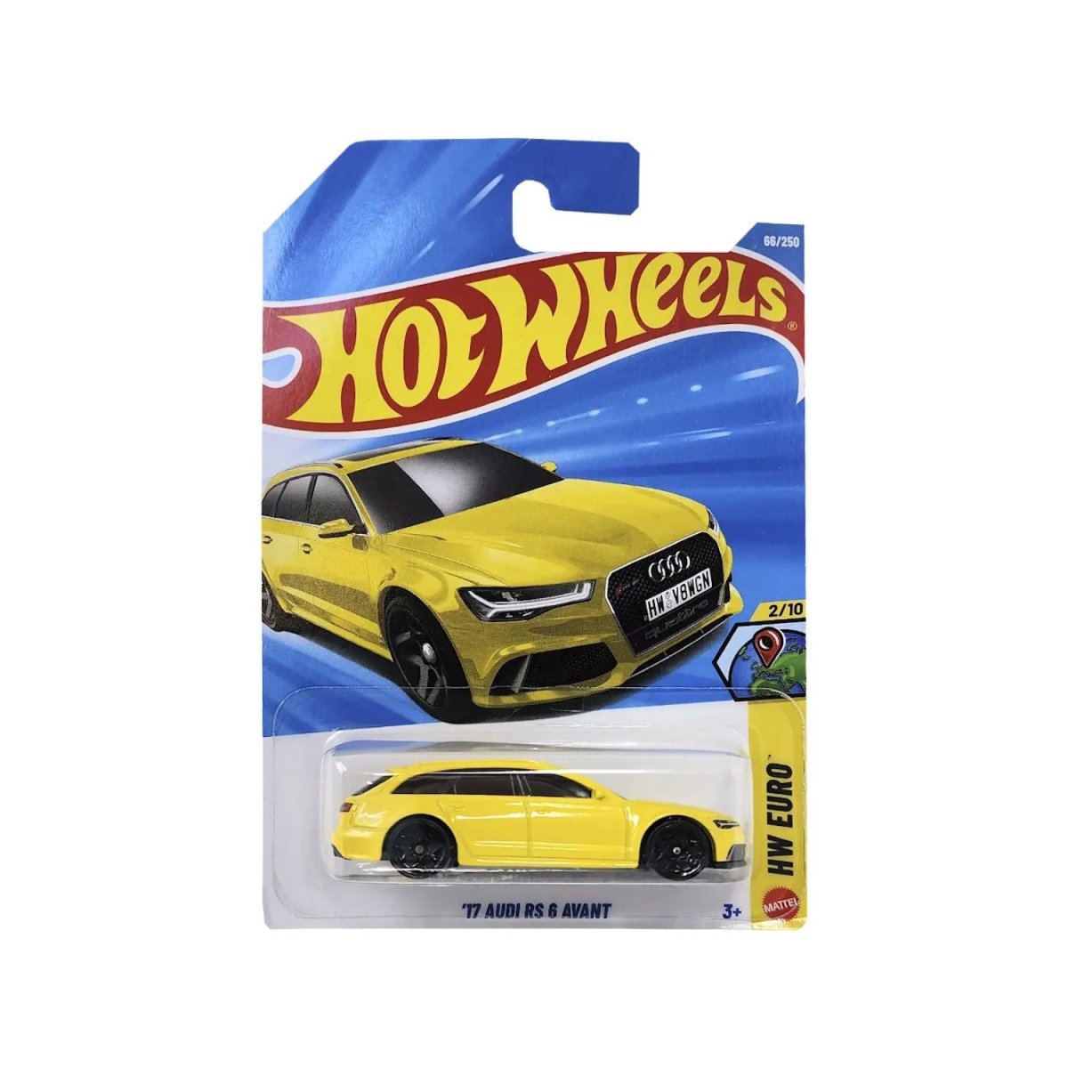 Audi RS 6 Avant 2017 Hot Wheels 66/250 Euro - HOT WHEELS - Escribe el código - COMERCIAL BELSAN.