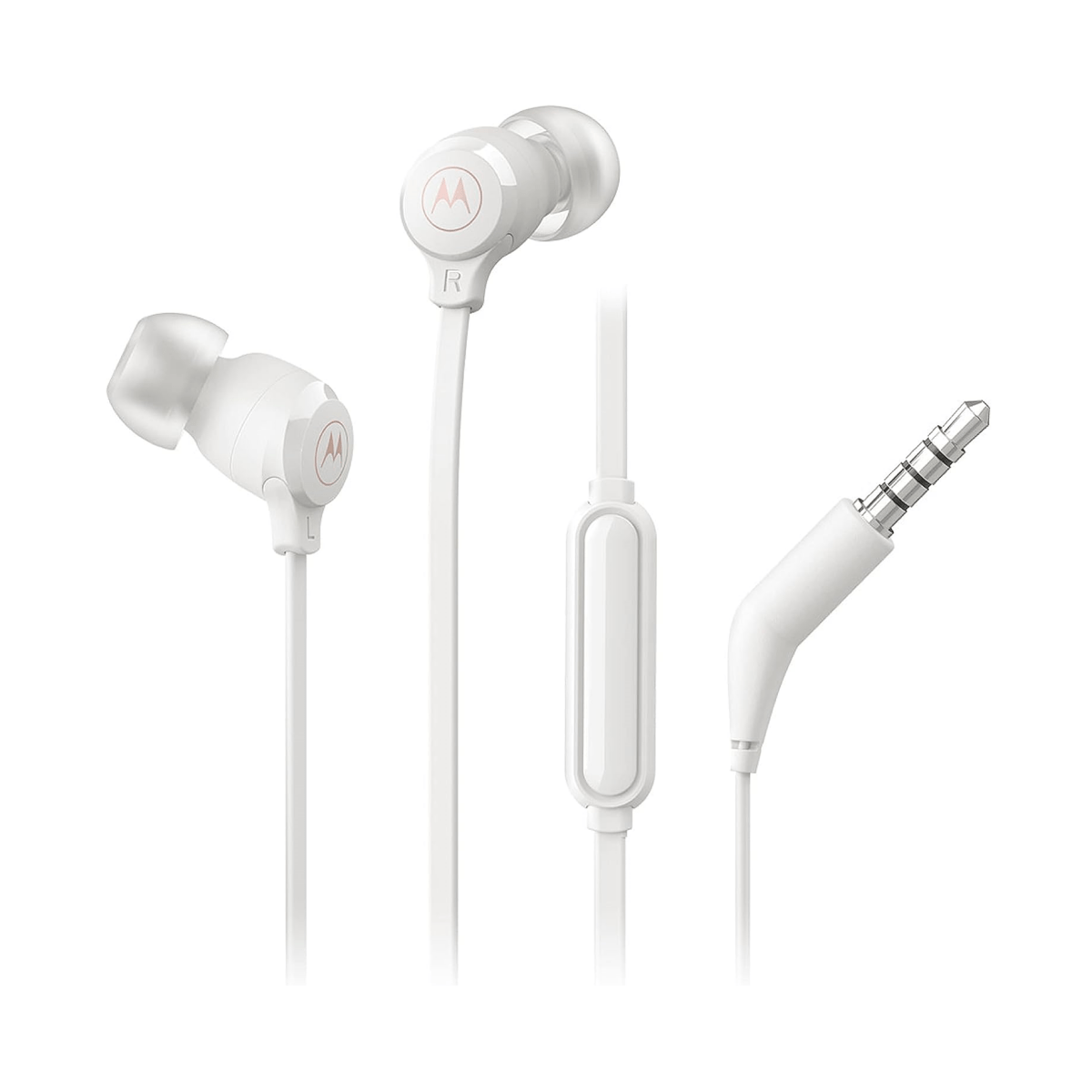Audífonos manos libre Motorola Earbuds 3 - S 3.5mm - MOTOROLA - COMERCIAL BELSAN SPA - 810036771672
