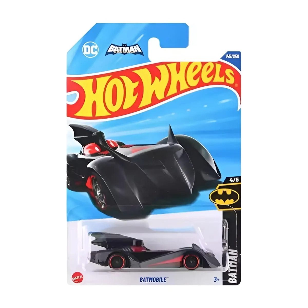 Batimovil Batman 4/5 Hot Wheels 145/250 - HOT WHEELS -  - COMERCIAL BELSAN.
