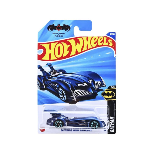Batimovil Batman Y Robin 1/5 Hot Wheels 2/250 - HOT WHEELS - 027084120134 - COMERCIAL BELSAN.