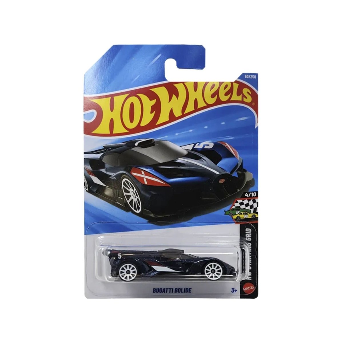 Bugatti Bolide Hot Wheels 50/250 Starting Grid 4/10 - HOT WHEELS - Escribe el código - COMERCIAL BELSAN.