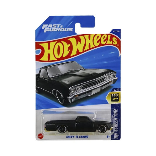 Chevy El Camino HOT WHEELS 147/250 Rapido y furioso - HOT WHEELS - 027084120134 - COMERCIAL BELSAN.