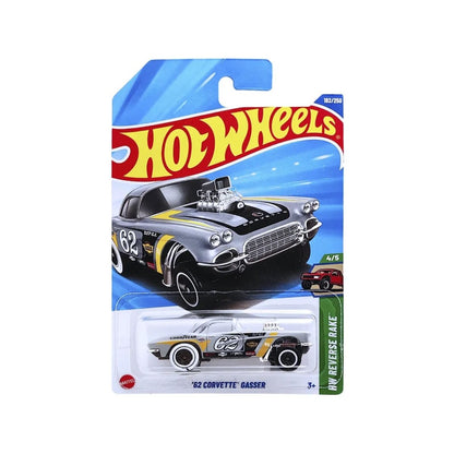 Corvette Gasser 1962 Hot Wheels Reverse Rake 4/5 - HOT WHEELS - 027084120134 - COMERCIAL BELSAN.