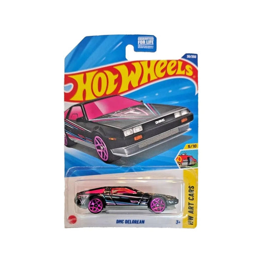 DMC Delorean Hot Wheels 36/250 Art Cars 6/10 Coleccion - HOT WHEELS - 027084120134 - COMERCIAL BELSAN.