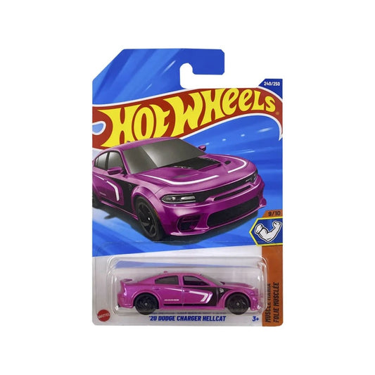 Dodge Charger Hellcat 2020 Hot Wheels 240/250 Muscle Mania - HOT WHEELS - 027084120134 - COMERCIAL BELSAN.
