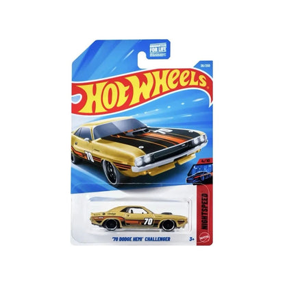 Dodge Hemi Challenger 1970 Hot Wheels 36/250 Night Speed - HOT WHEELS - 27084120134 - COMERCIAL BELSAN.