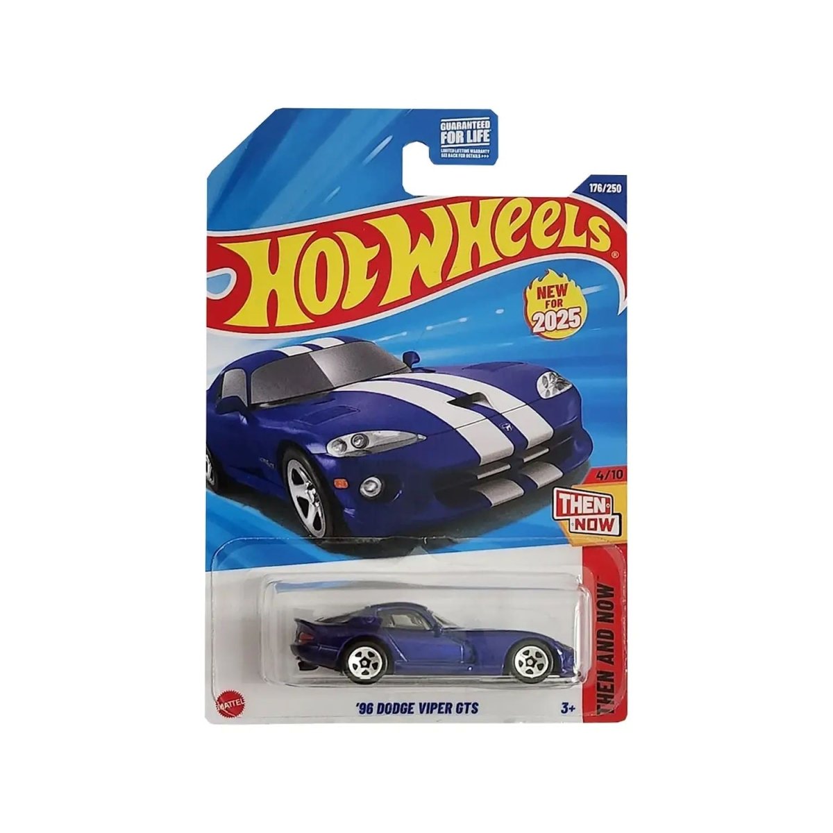Dodge Viper GTS Hot Wheels 2025 Then And Now 176/250 - HOT WHEELS - 027084120134 - COMERCIAL BELSAN.