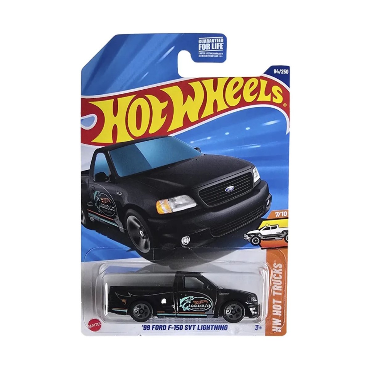 Ford F - 150 SVT Lightning 1999 Hot Wheels 94/250 Hot Trucks - HOT WHEELS - 027084120134 - COMERCIAL BELSAN.