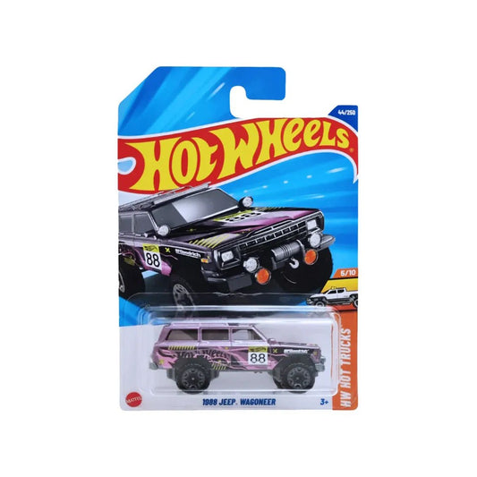 Jeep Wagoneer 1988 Hot Wheels 44/250 Hot Trucks 5/10 - HOT WHEELS - 027084120134 - COMERCIAL BELSAN.