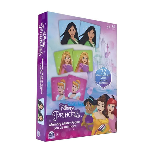 Juego de Mesa Memorice Disney Princesas - SPIN MASTER - 778988408551 - COMERCIAL BELSAN.