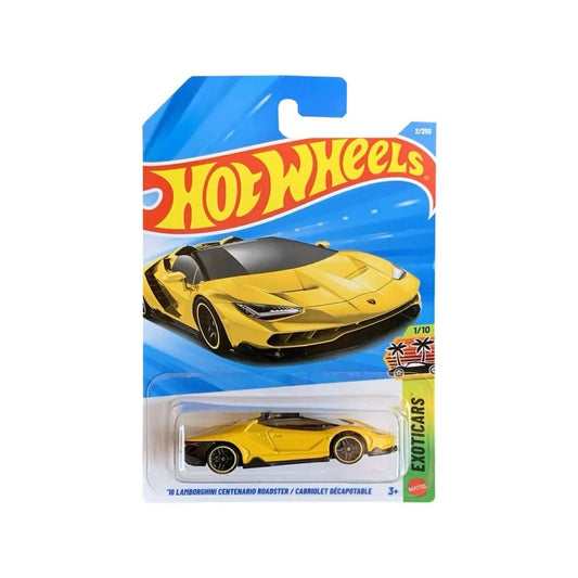 Lamborghini Centenario Roadster Hot Wheels 2/250 Exoticars - HOT WHEELS - Escribe el código - COMERCIAL BELSAN.