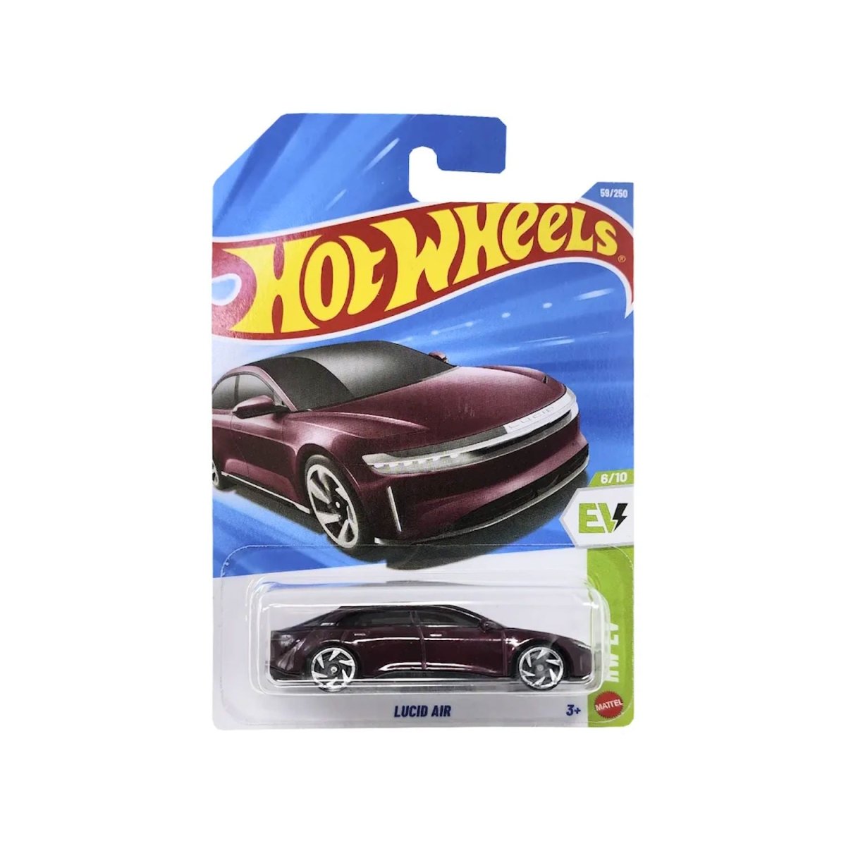 Lucid Air Hot Wheels 59/250 EV 6/10 Coleccion - HOT WHEELS - 027084120134 - COMERCIAL BELSAN.