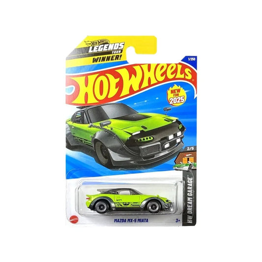 Mazda Mx - 5 Miata Hot Wheels 1/250 Dream Garage 2/5 - HOT WHEELS - 027084120134 - COMERCIAL BELSAN.