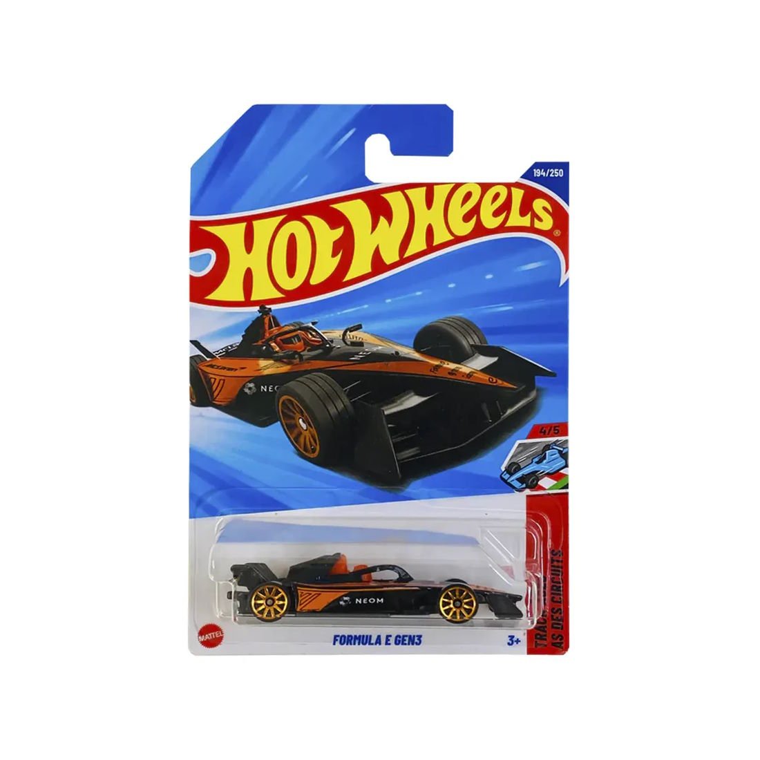 McLaren Formula E GEN3 Hot Wheels 194/250 Track Aces 4/5 - HOT WHEELS - 027084120134 - COMERCIAL BELSAN.