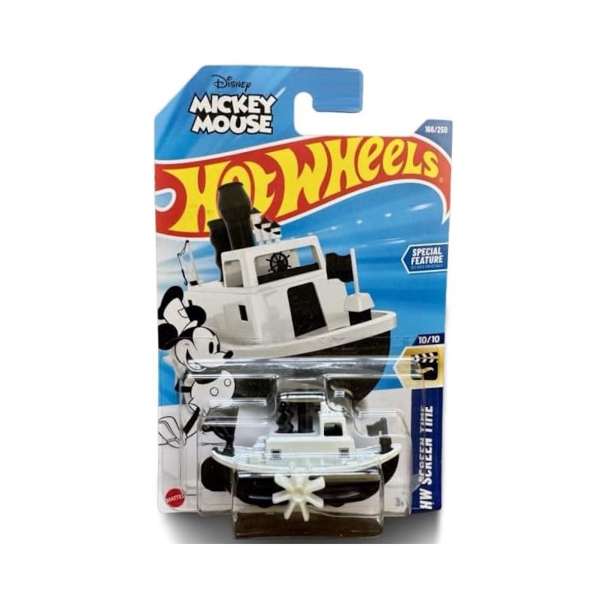 Mickey Mouse Hot Wheels Disney Steamboat Screen Time 10/10 - HOT WHEELS - 027084120134 - COMERCIAL BELSAN.