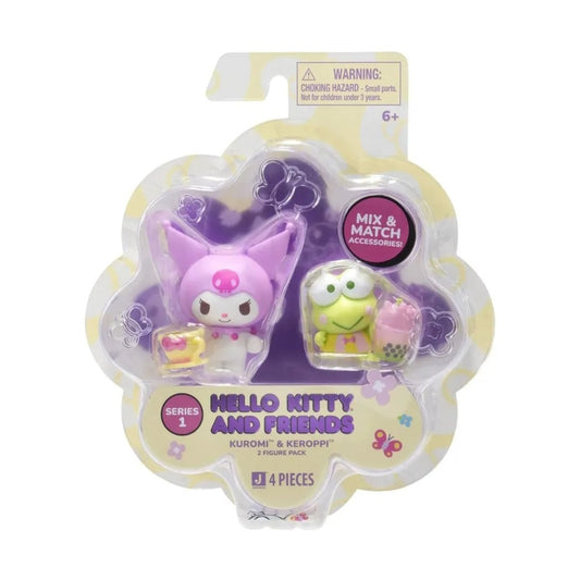 Set 2 Figuras Hello Kitty and Friends serie 1 - SANRIO - 191726828495 - COMERCIAL BELSAN.