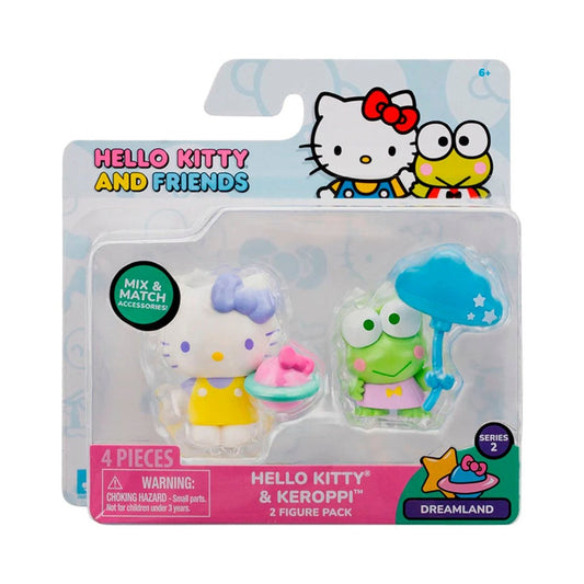 Set 2 figuras Kello Kitty and friends Serie 2 - SANRIO - 191726725268 - COMERCIAL BELSAN.