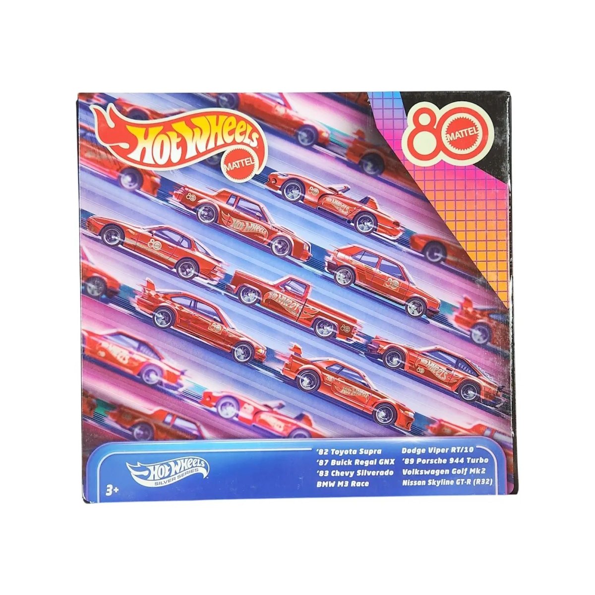 Set 8 Vehiculos Aniversario Mattel 80 Años Hot Wheels - HOT WHEELS - 194735315796 - COMERCIAL BELSAN.