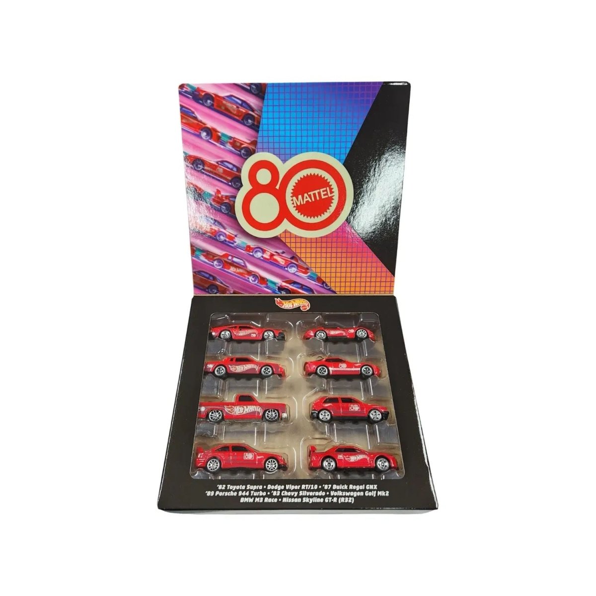 Set 8 Vehiculos Aniversario Mattel 80 Años Hot Wheels - HOT WHEELS - 194735315796 - COMERCIAL BELSAN.