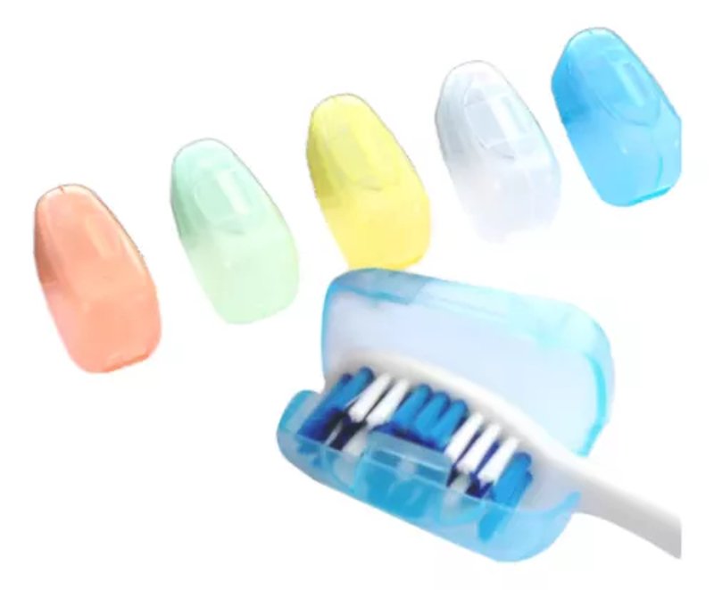 Set De 10 Protector De Cepillo Dientes Para Viajes - Genérica - COMERCIAL BELSAN SPA -