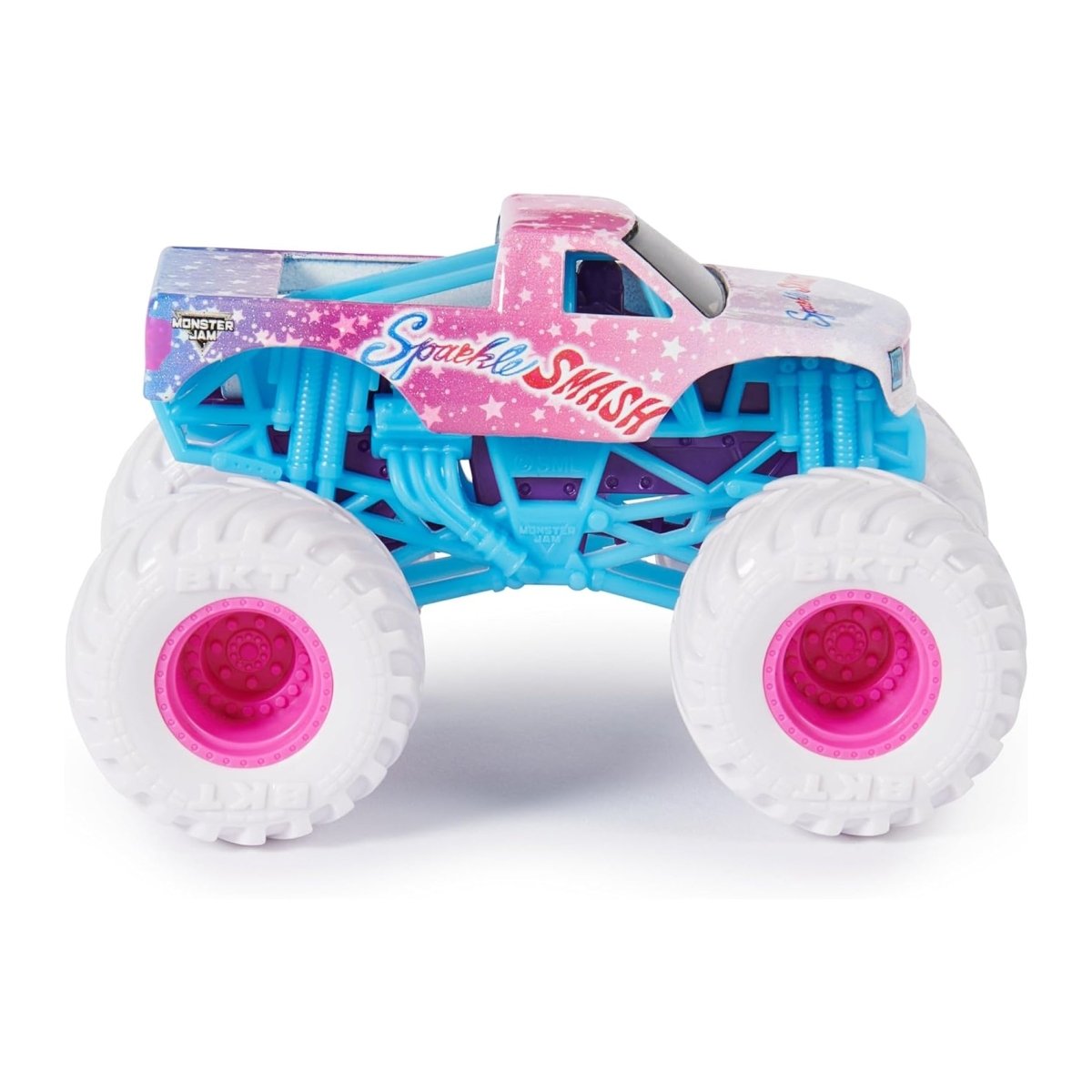 Set Monster JAM VS - Sparkle Smash Unicorn escala 1:64 Serie28 - Infantil - Spin Master - COMERCIAL BELSAN SPA -